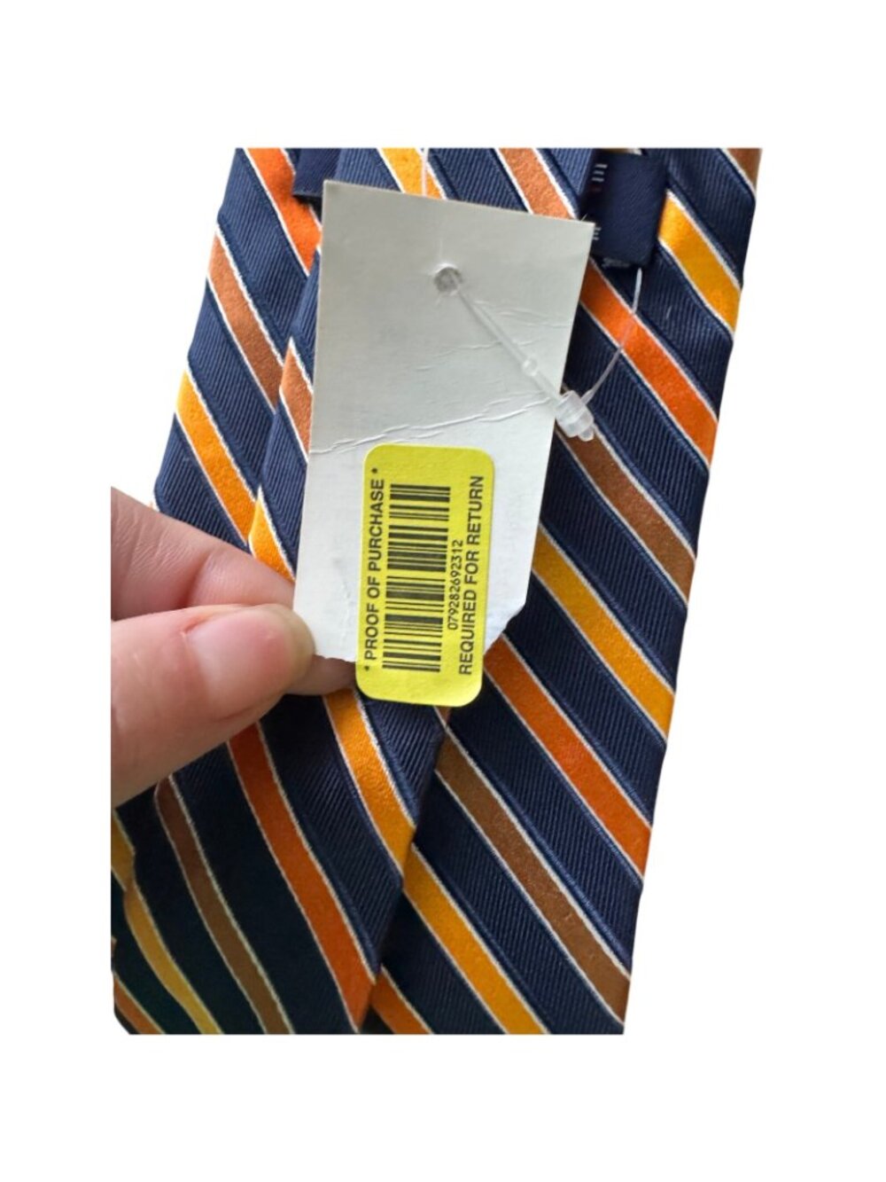 Roundtree & Yorke Silk Ties – Set of 3 – Striped, Geometric, and Patterned - Picture 16 of 16